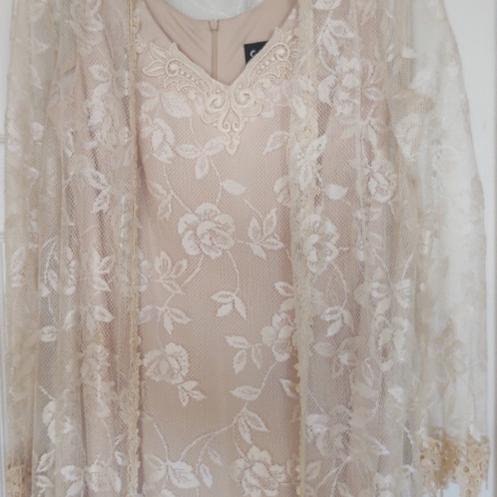 Dress with jacket